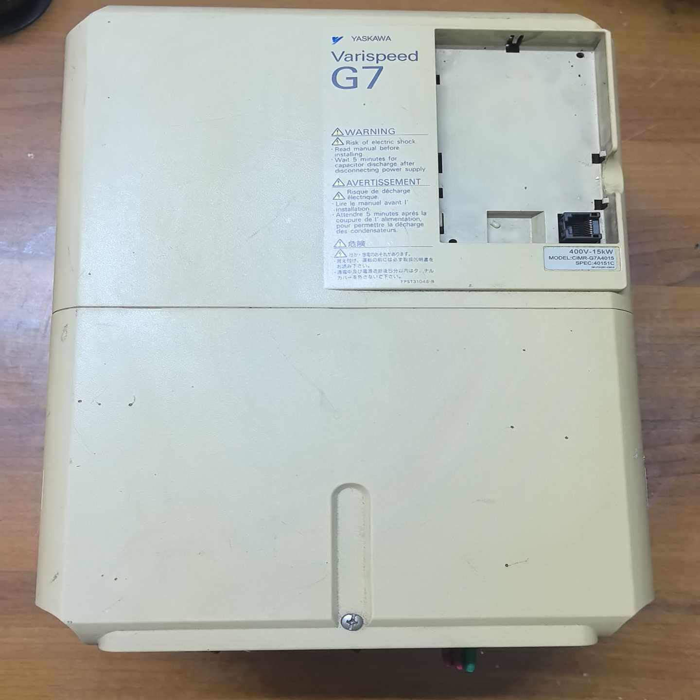 议价安川G7变频器CIMR-G7A401115KW功率400