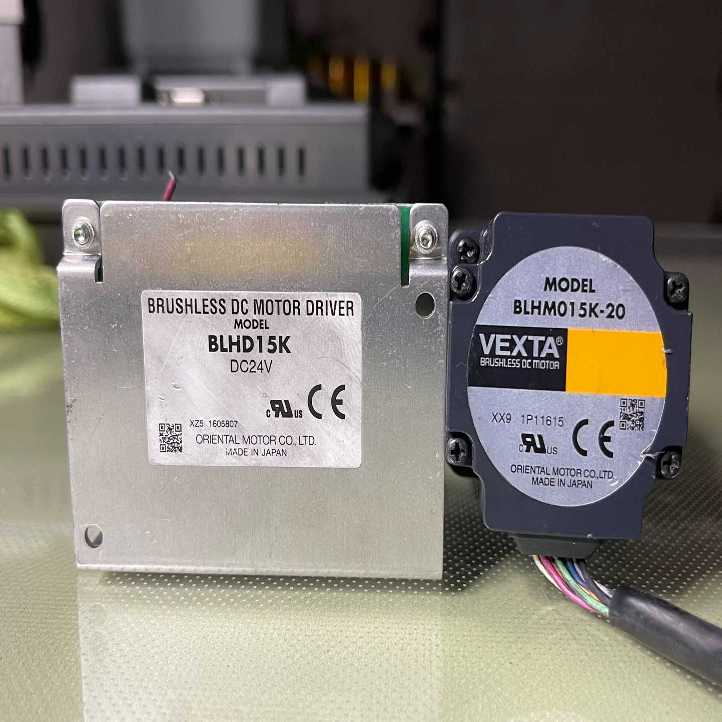 拆机步进电机BLHM015K-20驱动器BLHD15K现货1--议价商品