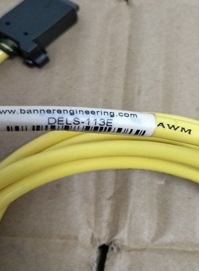 【议价】Banner DELS-113E 双端连接线 LS-直型 1