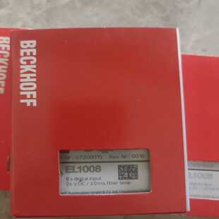 咨询-倍福BECKHOFFEL1008数字输入模块，8路数字输入