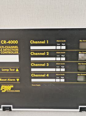 BW TECHNOLOGIES CR4000 MULTICHANNEL GAS DETECTOR CONTROLLER