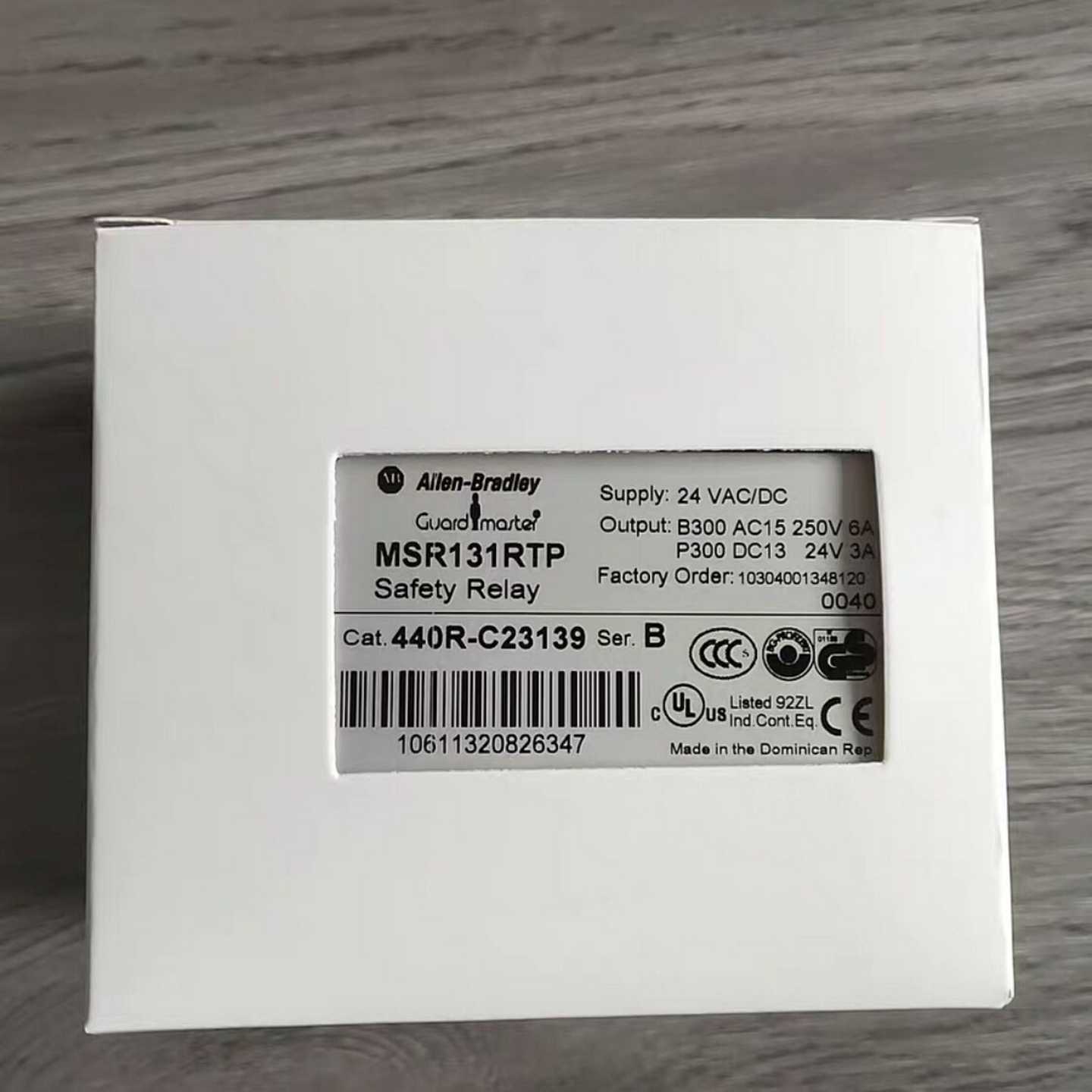 ABAB罗克韦尔安全继电器MSR131RTP440R-适用