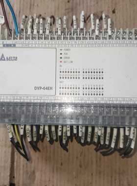 台达PLCDVP64EH00T3，正常拆机，通电显示如图--议价商品