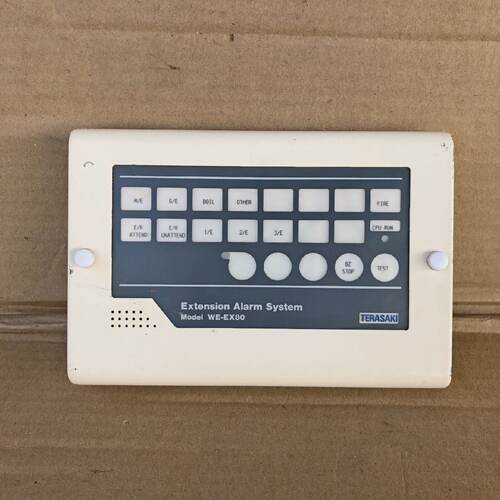 TERASAKI ELECTRIC EEA201 EXTENSION ALARM SYSTEM WEEX80 2