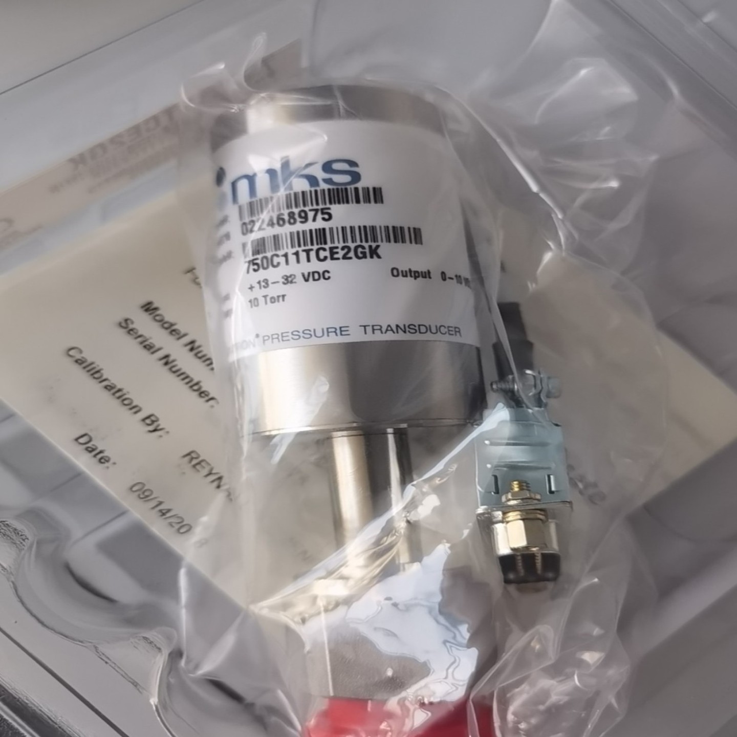 全新MKS750C11TCE2GK真空压力计，测量范围0---议价商品