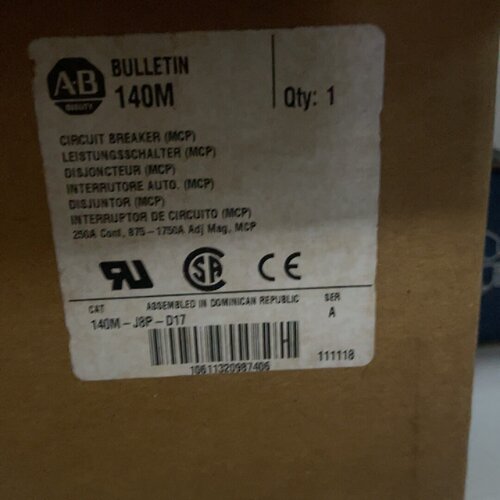 【询价】allen bradley 140m-j8p-d17
