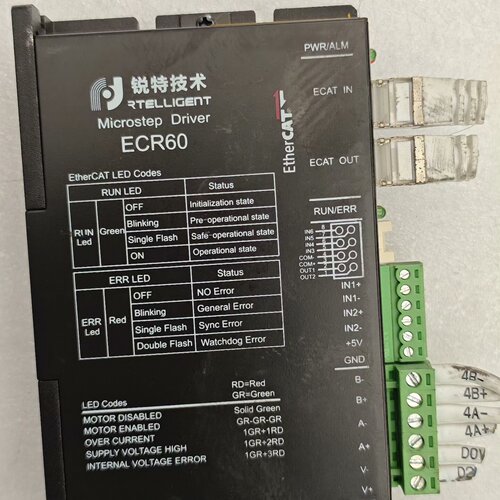 寻锐特技术ECR60EtherCAT步进驱动器拆机好货成