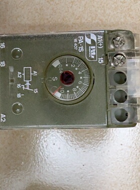 议价皮尔兹PILZPA1S时间继电器24V电压可调