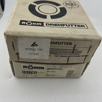 RHM ROTATORY JAWS 1017820000 DIN 6350 TYPE ZS1003 4 INWARD S