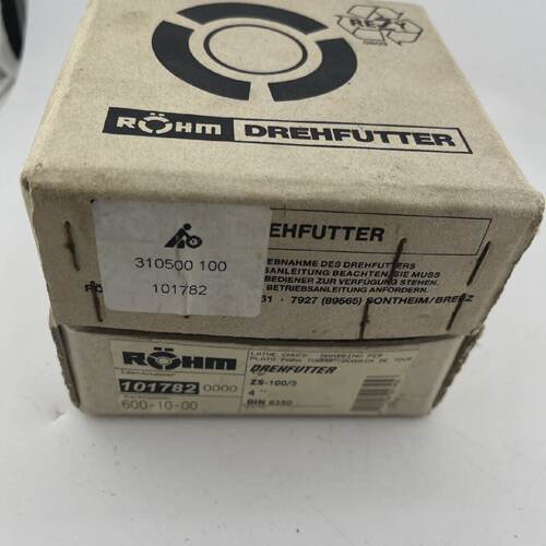 RHM ROTATORY JAWS 1017820000 DIN 6350 TYPE ZS1003 4 INWARD S