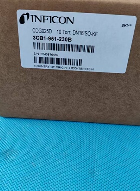 全新英福康INFICONG025D真空计10Torr议价