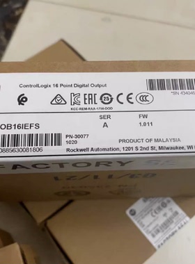 议价1756-OB16IEFS 罗克韦尔 AB ControlLogix 乙太网 1756OB16IE