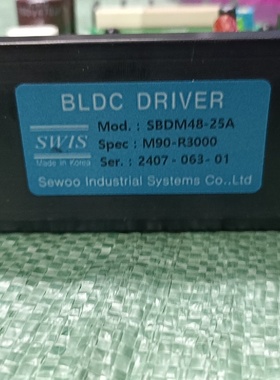 全新未使用的韩国SWIS伺服驱动器SBDM4825A公议价