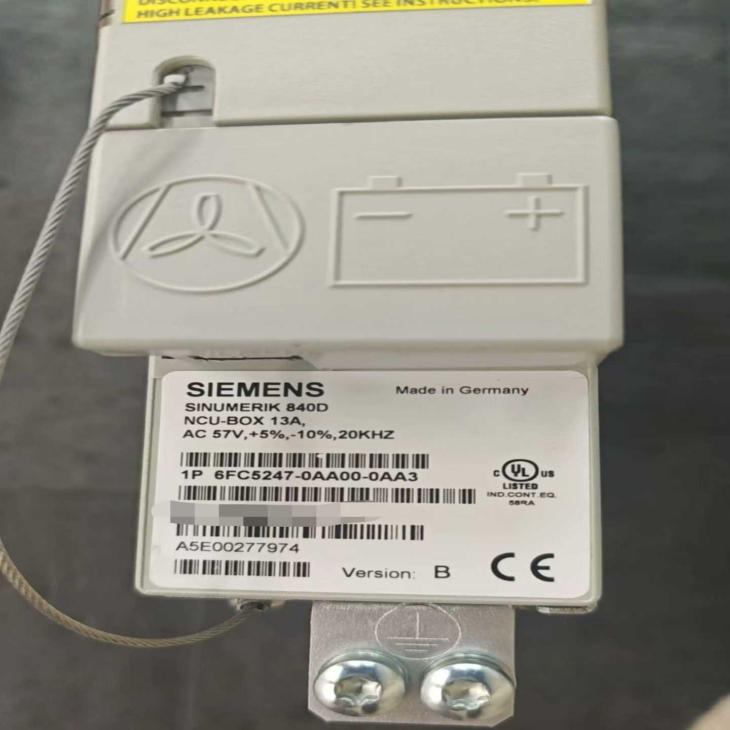 6FC5247-0AA00-0AA3，95新，德国制造。功能--议价商品