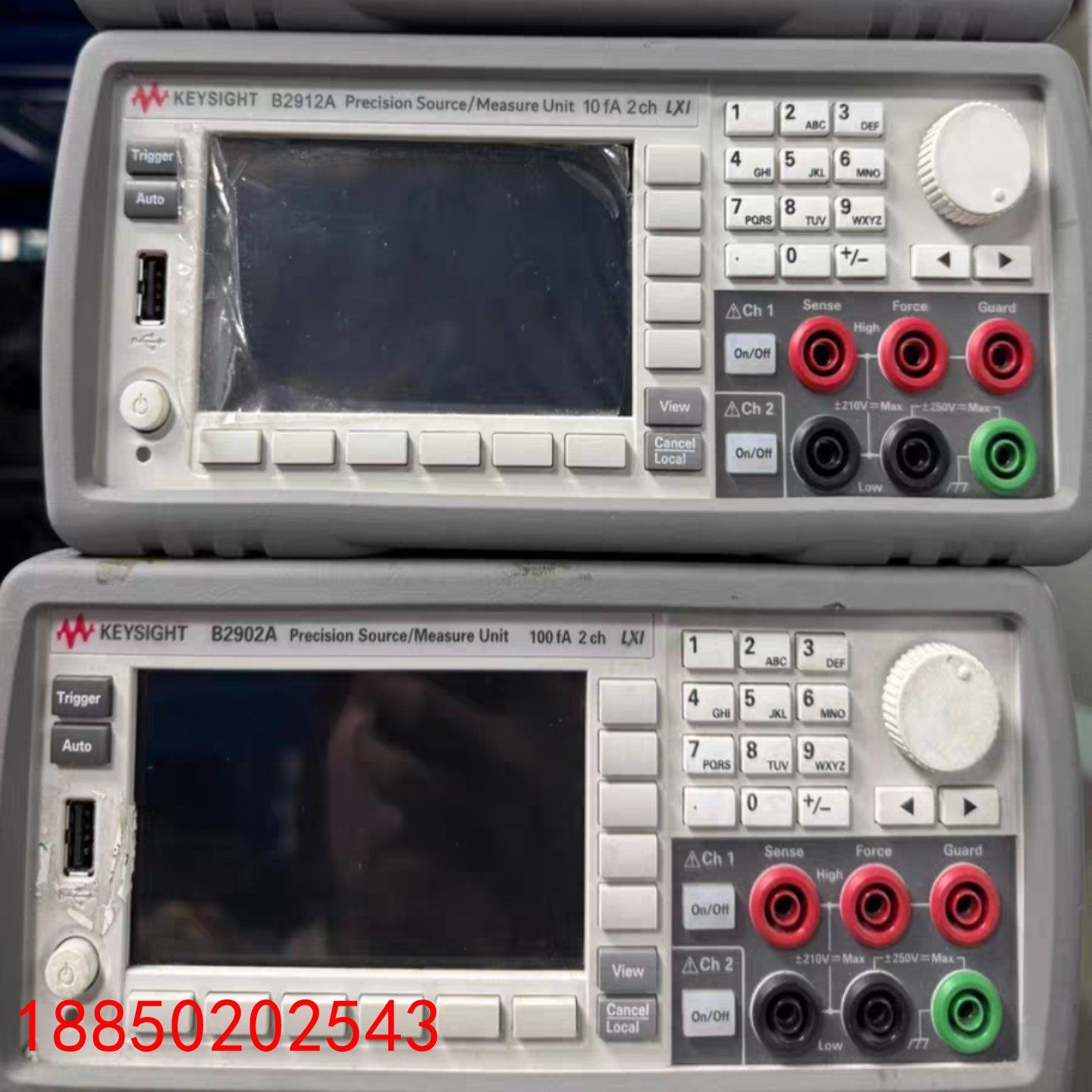 【请询价】是德B2912AB2902A精密源测量单元双通道10