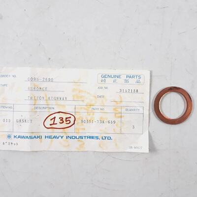 Guarnizione PN 9080173K659 Per Kawasaki 8S60MCE Originale Pa