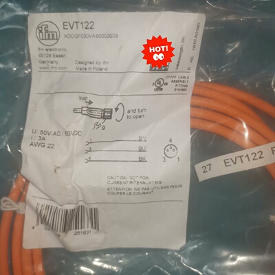 易福门传感器连接线EVT122【议价】