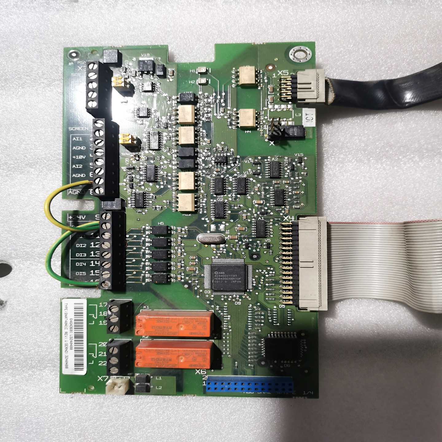 ABB变频器ACS400主板SNAT4041C，功能，实~询价