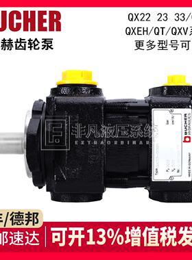 议价布赫齿轮泵QX/M/V/EH-22/23/33/42/43-AP100BUCHER液压内齿油
