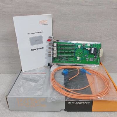 KBC Networks FDVA4M1TBS Fiber Optic Transmitter