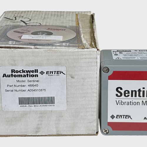 全新RockwellENTEK46640SentinelVIBRATION监视器Rev.B02120240VA