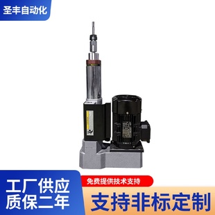 92型数控台钻高精密动力头双伺服全自动钻孔攻丝倒角一体整机