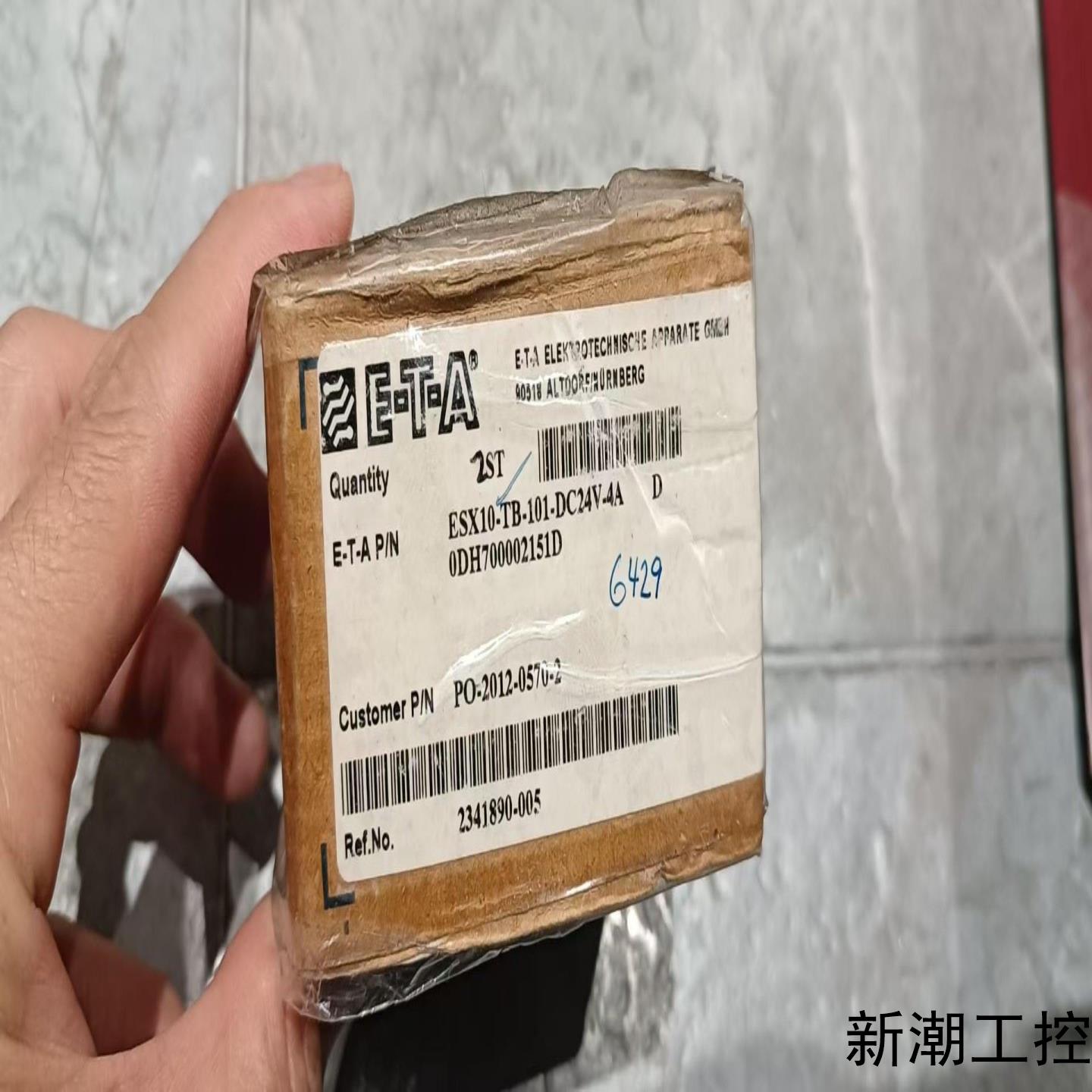 全新德国ETA电子断路器 开关 ESX10-TB-101-D议价商品