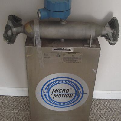 Medidor De Flujo Micro Motion S100S123D Usado