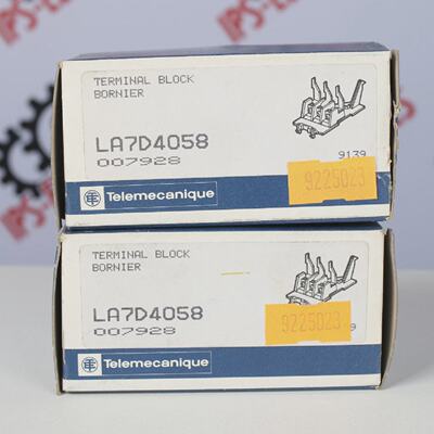 2x TTELEMECANIQUE LA7D4058 TERMINAL BLOCK  6 mesi di garanzi