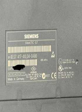 6ES7417-4XL04-0AB095新功能完好--议价商品