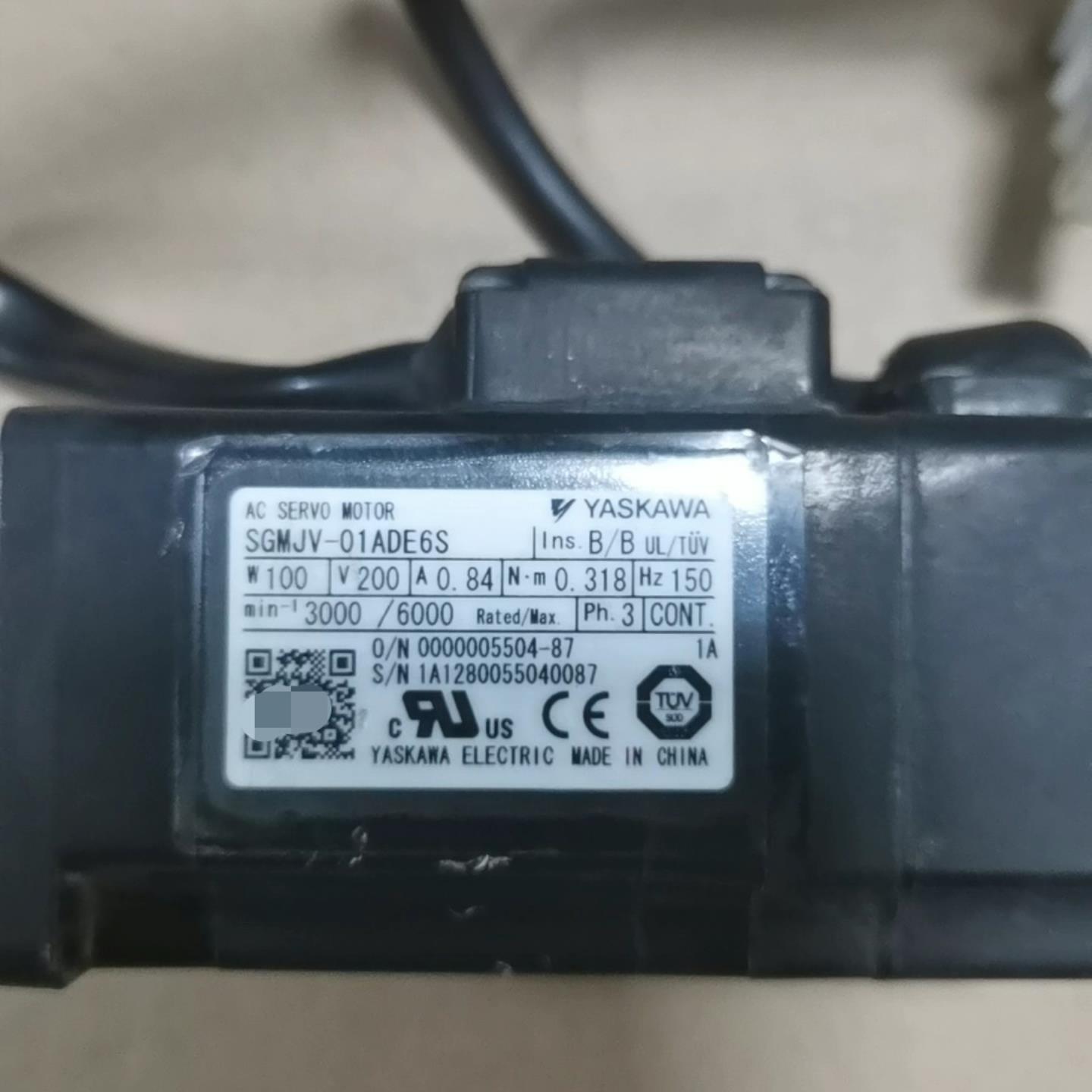 安川电机sgmjv-01ade6s，拆机二手，功能真正常，关--议价商品