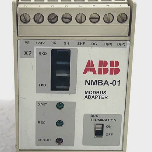 ABB NMBA01 SW Version 1.7 Code 58916102 Rev. H