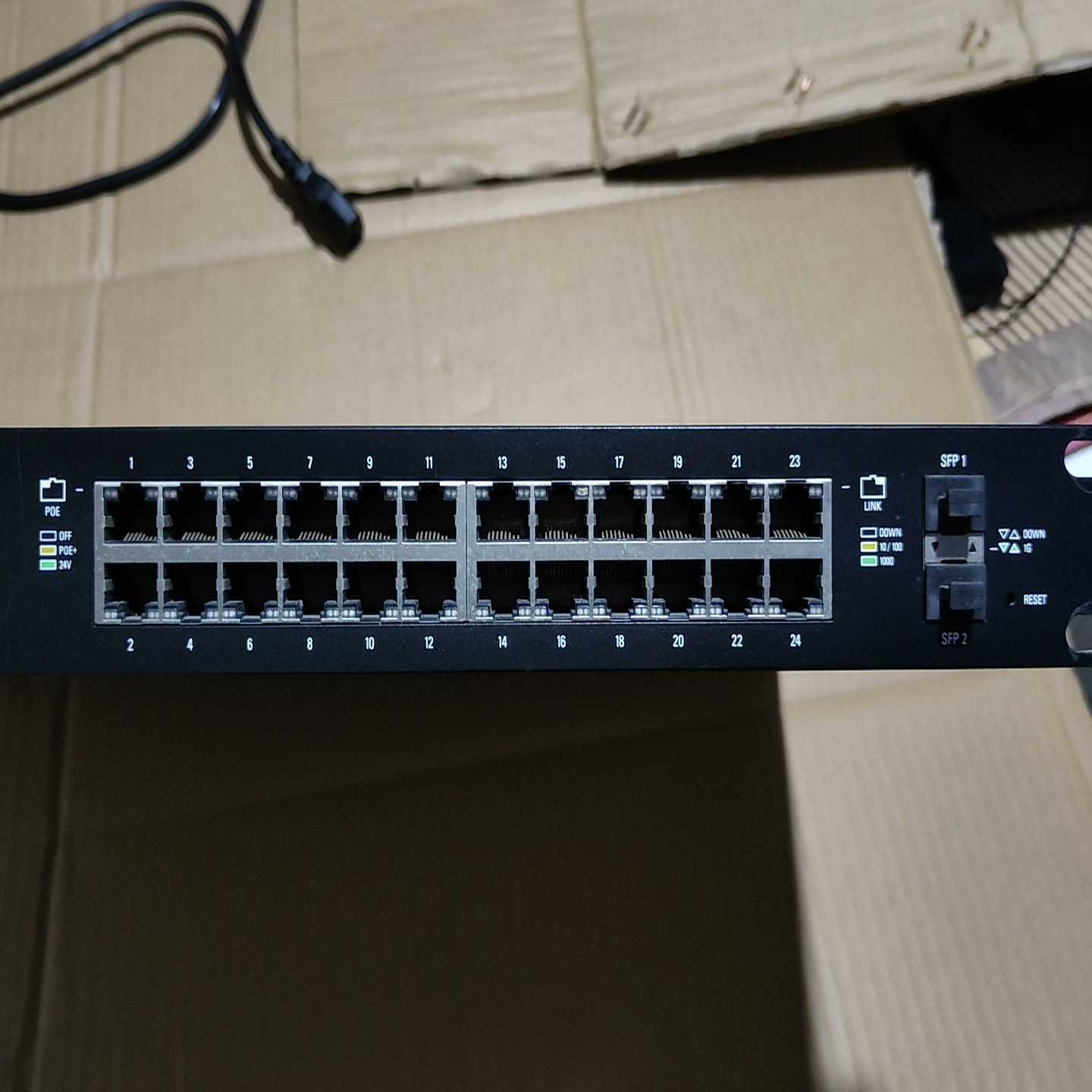 咨询-Ubiquiti优倍快ES-24-250w全千兆po