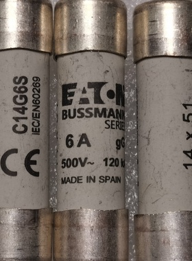BUSSMANN熔断器gG保护C14G6S690V6议价