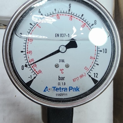 利乐 tetrapak  制冷 压力表 11057111【议价】