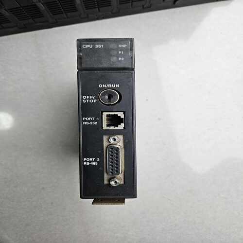 IC693CPU351，，功能，外观无瑕疵，（电子设备）