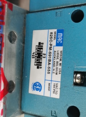 美国进口MAC电磁阀815CPM591BA555P议价