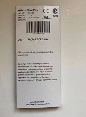 议价1734-TB3原装美国AB罗克韦尔PLC模块质保一年顺丰包邮POINTIO
