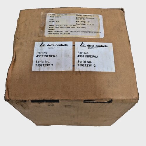 *NEW IN BOX* DELTACONTROLS 43871SFDP6J INTRINSICALLY SAFE PR