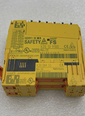 B&RAutomationX20SI9100安全数字控制输入模块带X20BM33