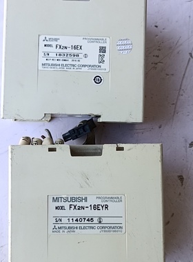 议价PLC模块FX2N16EX16EYR拆下来的议价