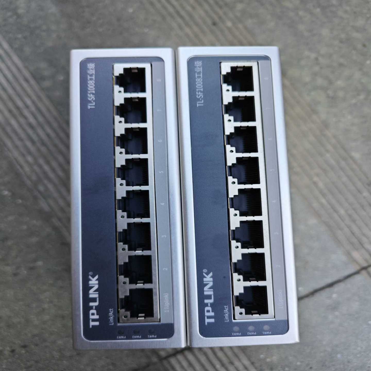 TP-LINK工业级8口交换机TL-SF1008二手拆机功能--议价商品
