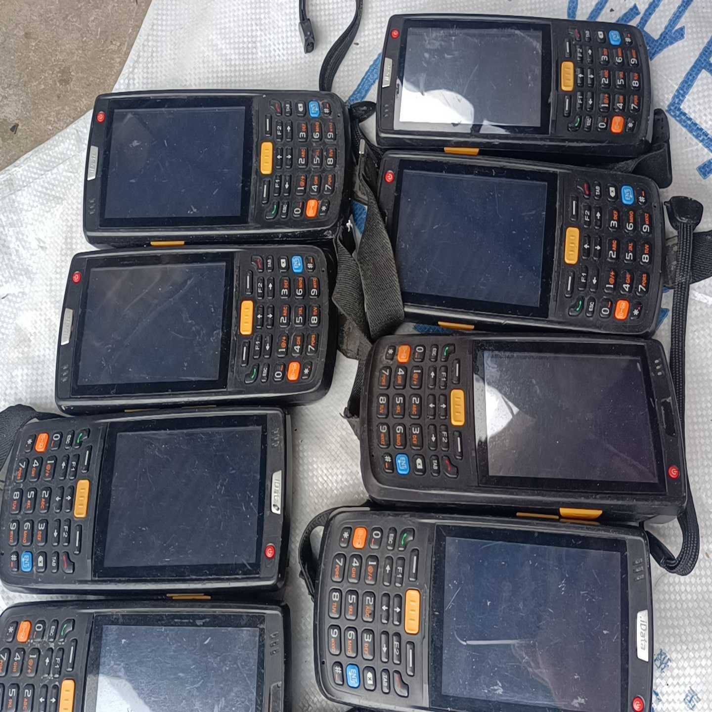 咨询-iDt9900手持数据采集终端，型号MT9100C，无充