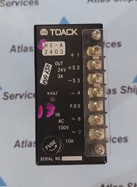 TOACK HSA 2403 Alimentazione Elettrica