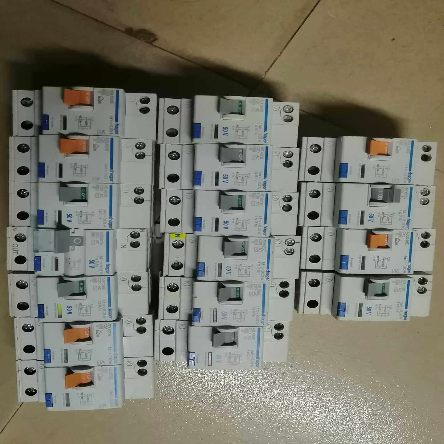 海格1pn漏保，16.20的，一共17个，为单个的价，询价