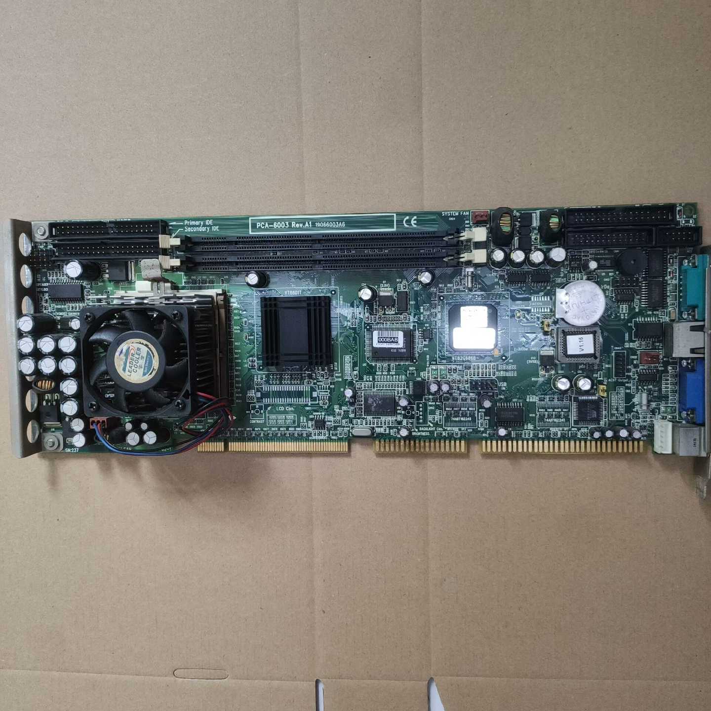 询价PCA-6003REVA1工控主板集成网卡