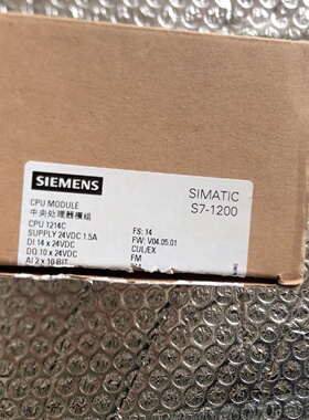 议价1214cpu晶体管订货号6ES72141A议价
