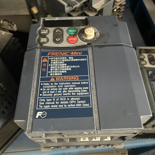 议价Fuji Frequency Converter Frn0.4C1s4C 0.4Kw Test Is Intac