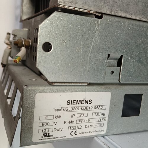 溢价-制动电阻器型号6SL32010BE120AA0