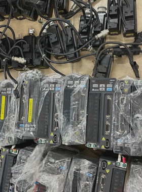 议价台达100w伺服电机套装驱动ASDB20121B电适用